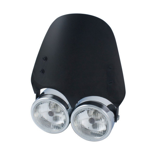 airblade Airblade dark smoked screen for dominator headlight with fitting kit